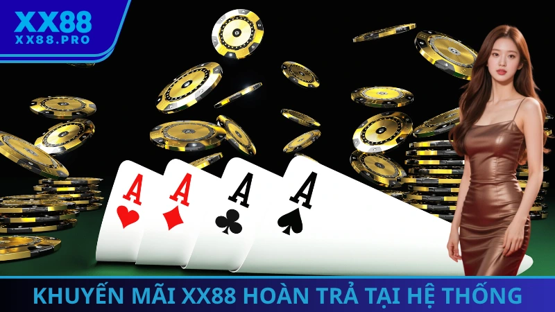 Khuyến mãi XX88 hoàn trả tại hệ thống
